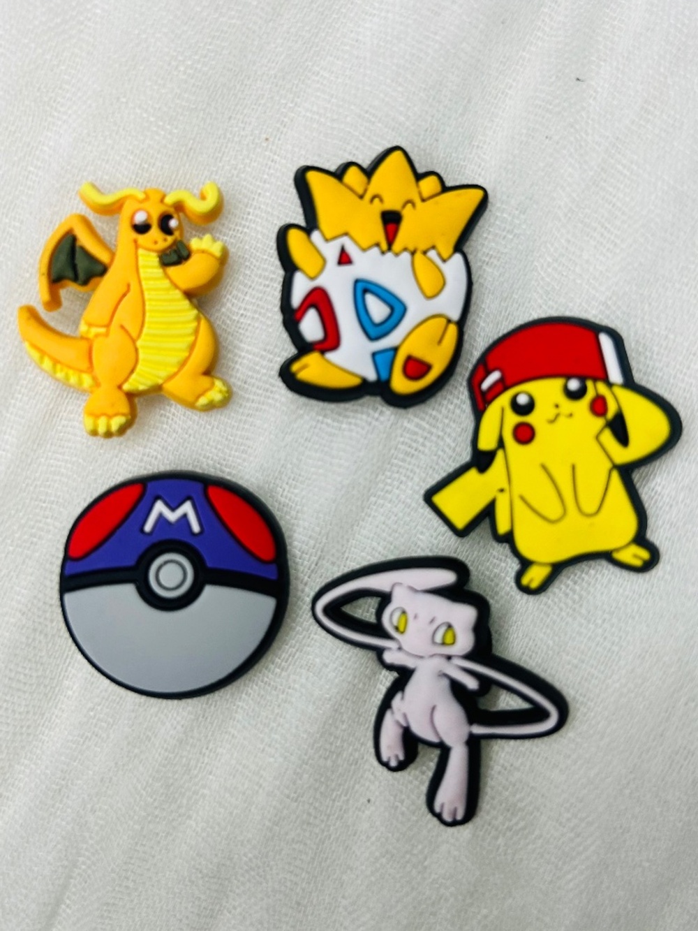 Pokemon Croc Charms, Jibbitz - Set #91